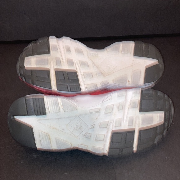2 for $15 NIKE HUARACHE RUN (GS) 654275-604 GYM RED Big Kid’s Unisex Size 6 Y - Picture 9 of 12